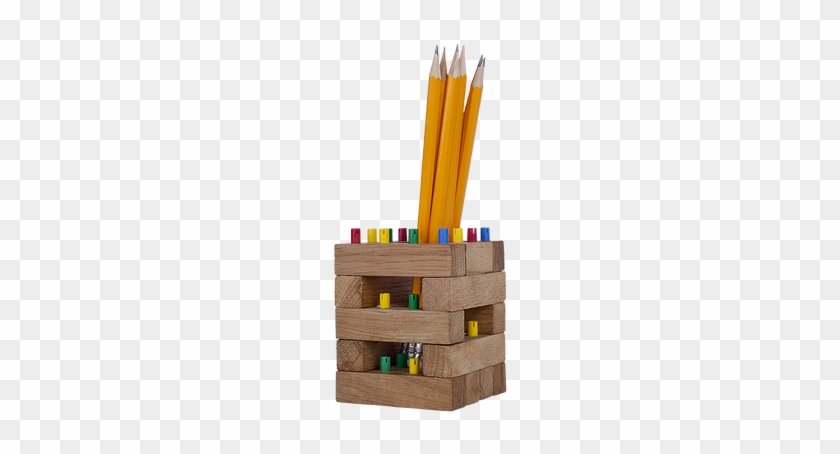 Pencil Holder - Wood #1221264