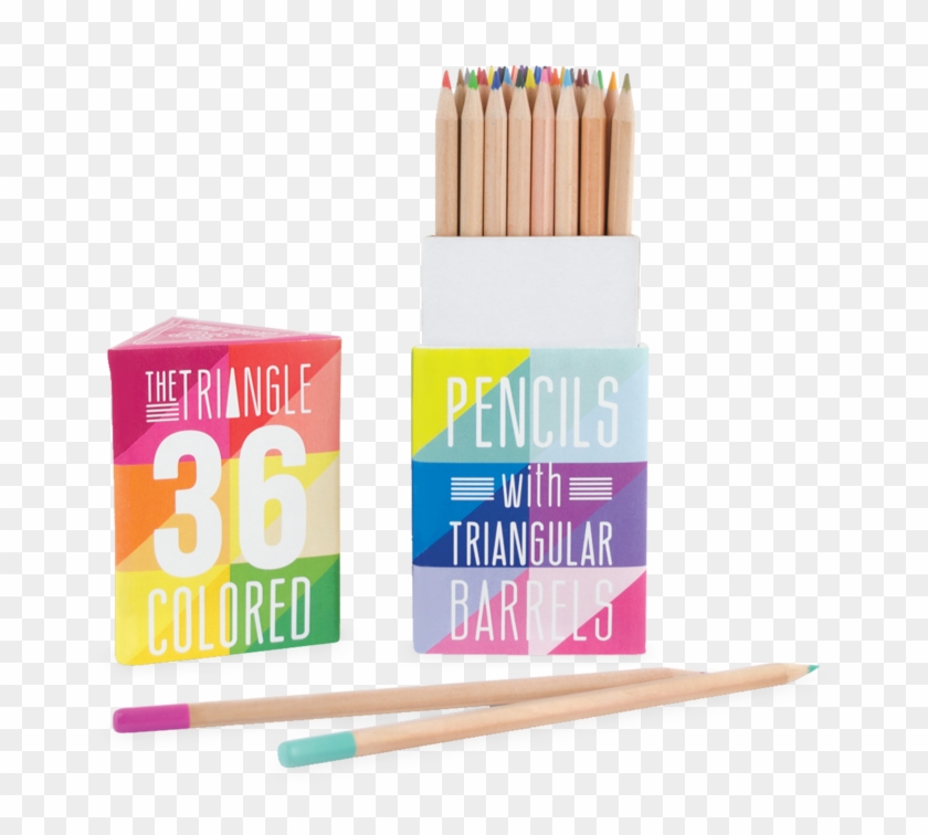 The Triangle Colored Pencils - Triangle 36 Colored Pencils #1221342