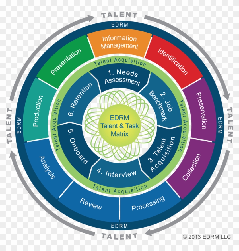 Edrm Talent Task Matrix Diagram - Matrix Management Diagram #1221420
