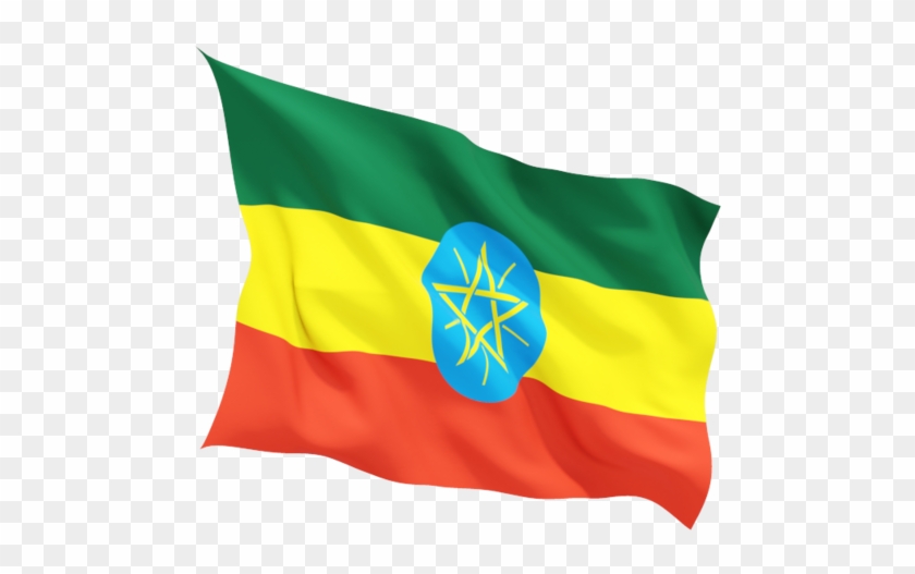 3d Waving Flag Of Ethiopia - Ghana Flag #1221439