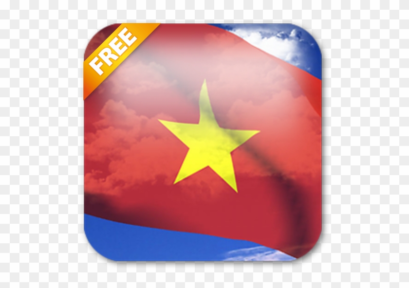 3d Vietnam Flag Live Wallpaper - Flag Of Vietnam #1221506