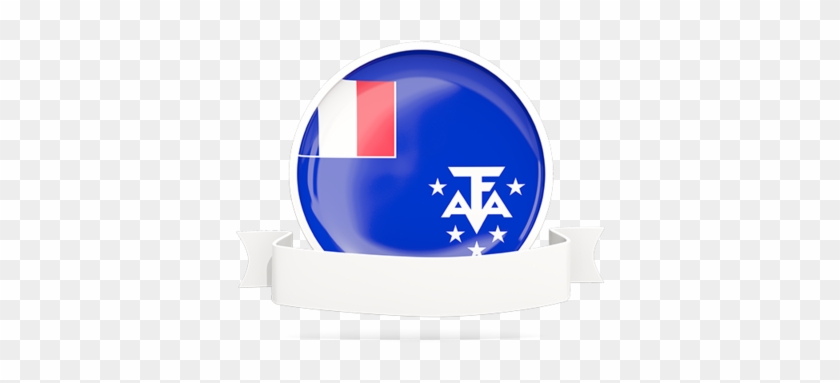 Illustration Of Flag Of French Southern And Antarctic - French Southern And Antarctic Lands #1221637
