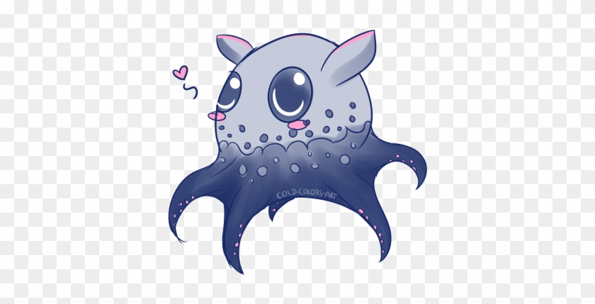Quick Sketch Of An Adorable Pure Little Octopus He's - Cartoon #1221669