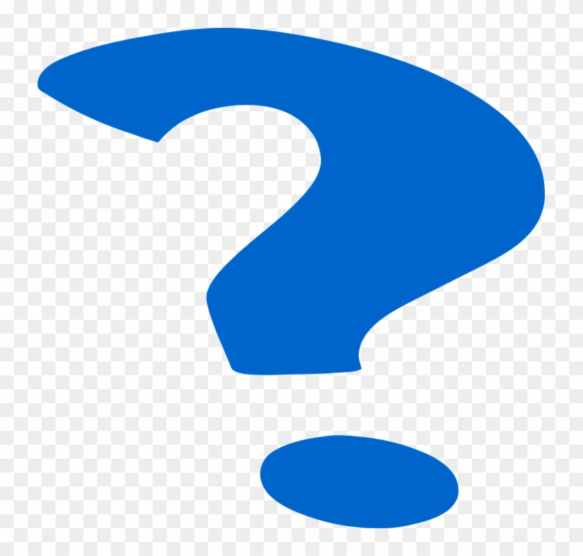 Collection Of Physics Cliparts - Blue Question Mark Png #1221675