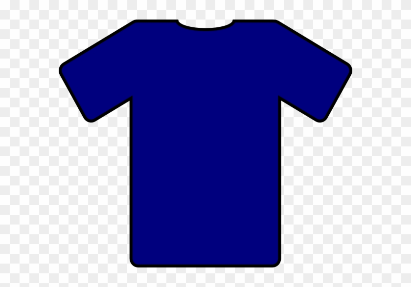 Blue Shirt 2 Clip Art At Clker - Blue Shirt Clip Art #1221687