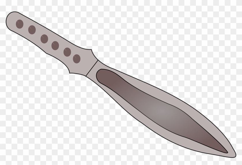 Knife Clipart Weapon - Knife #1221877