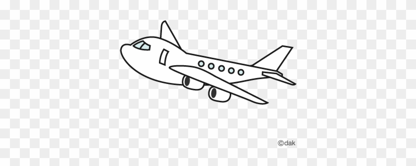 Clip Art Airplane Clipart Black And White Airplane - Aeroplane Clipart Black And White #1221880