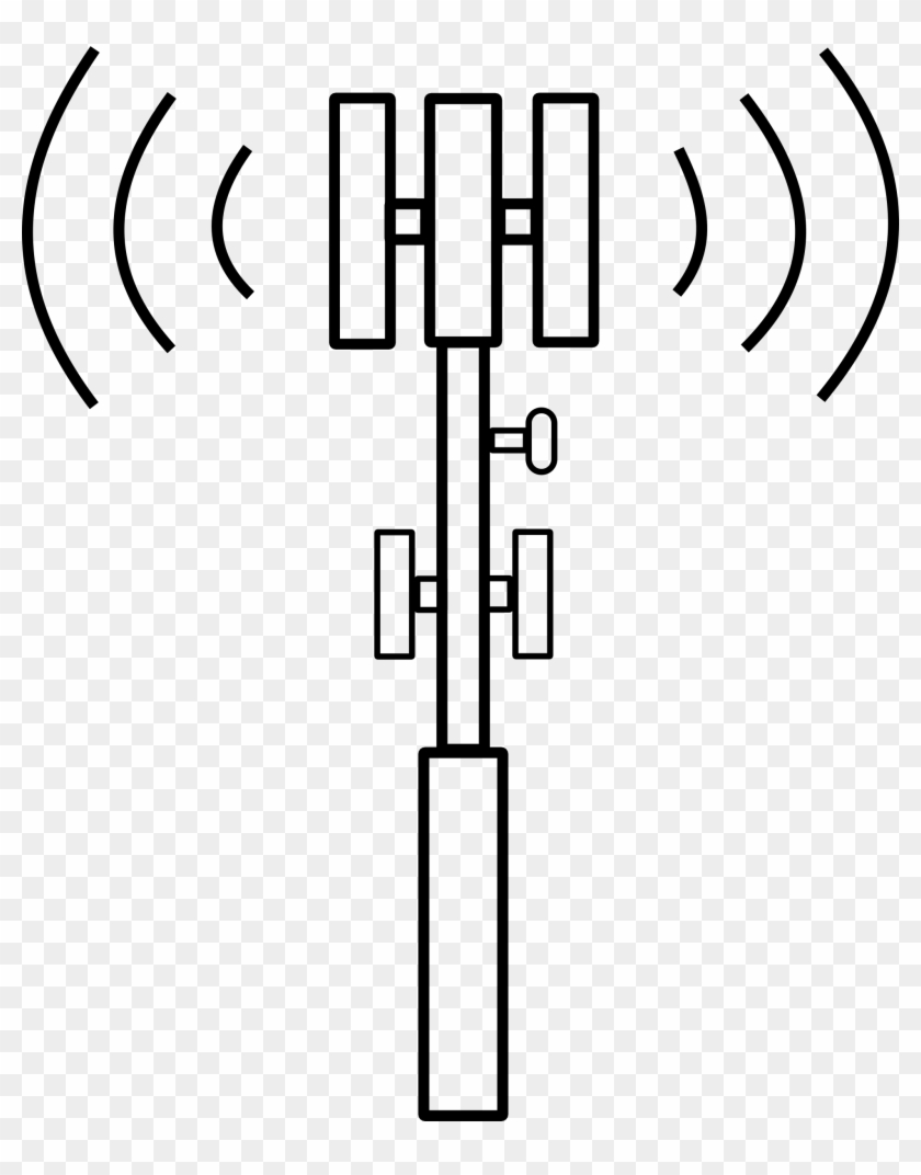 Cell Phone Tower Clipart #1221883