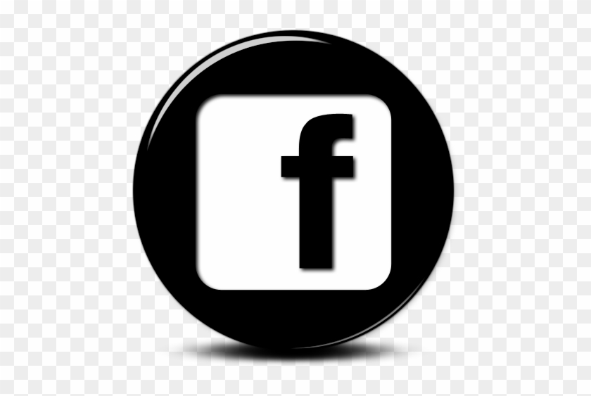 Logo - Facebook Social Media Icon Black #1221900