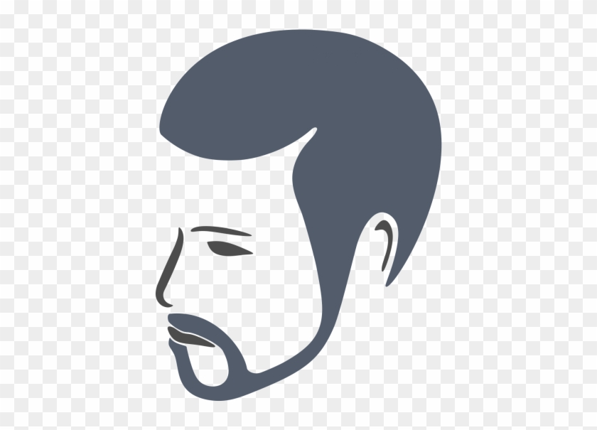 Bearded Man Face Logo - Png Logo Face Man #1221928