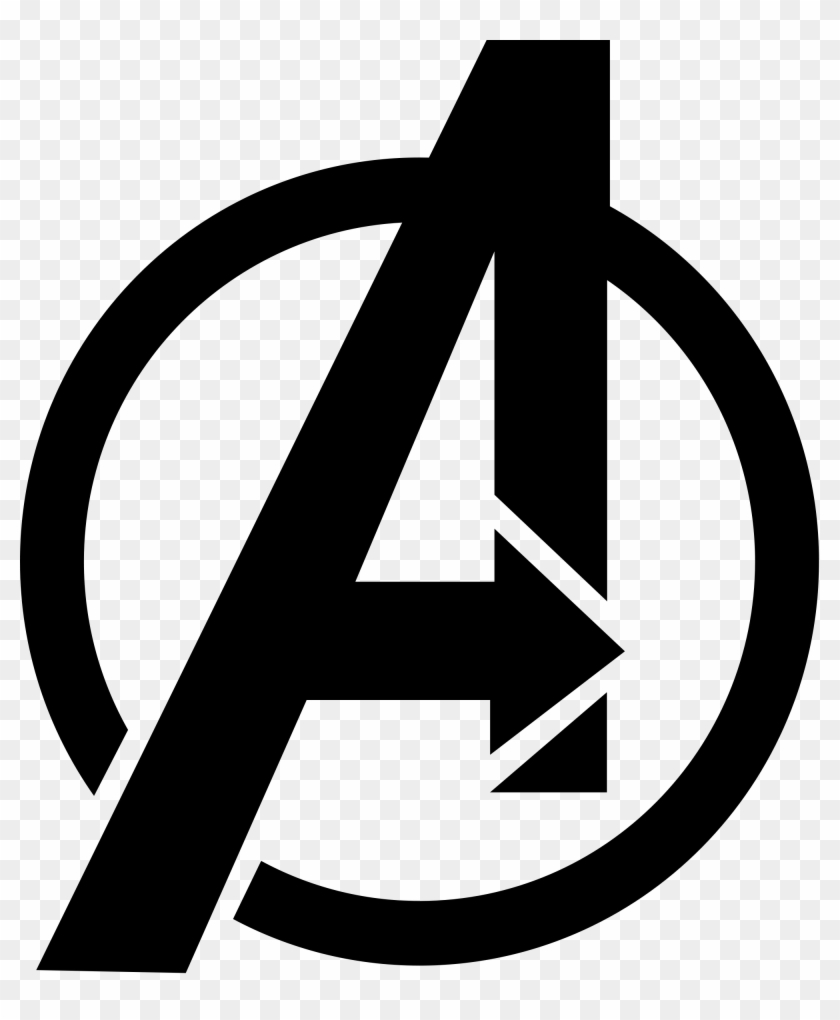 Filesymbol From Marvels The Avengers Logosvg Wikimedia - Avengers Logo #1221937