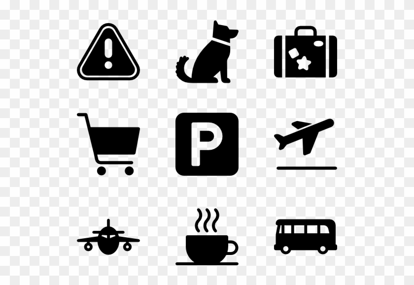 Airport Terminal - Airport Symbols Png #1222072