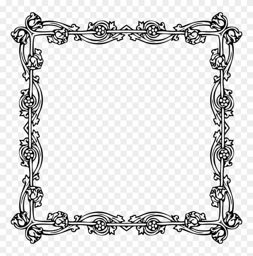 Medium Image - Victorian Picture Frame Png #1222141