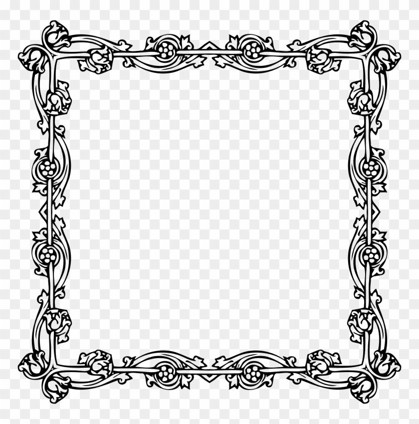Medium Image - Victorian Picture Frame Png #1222141