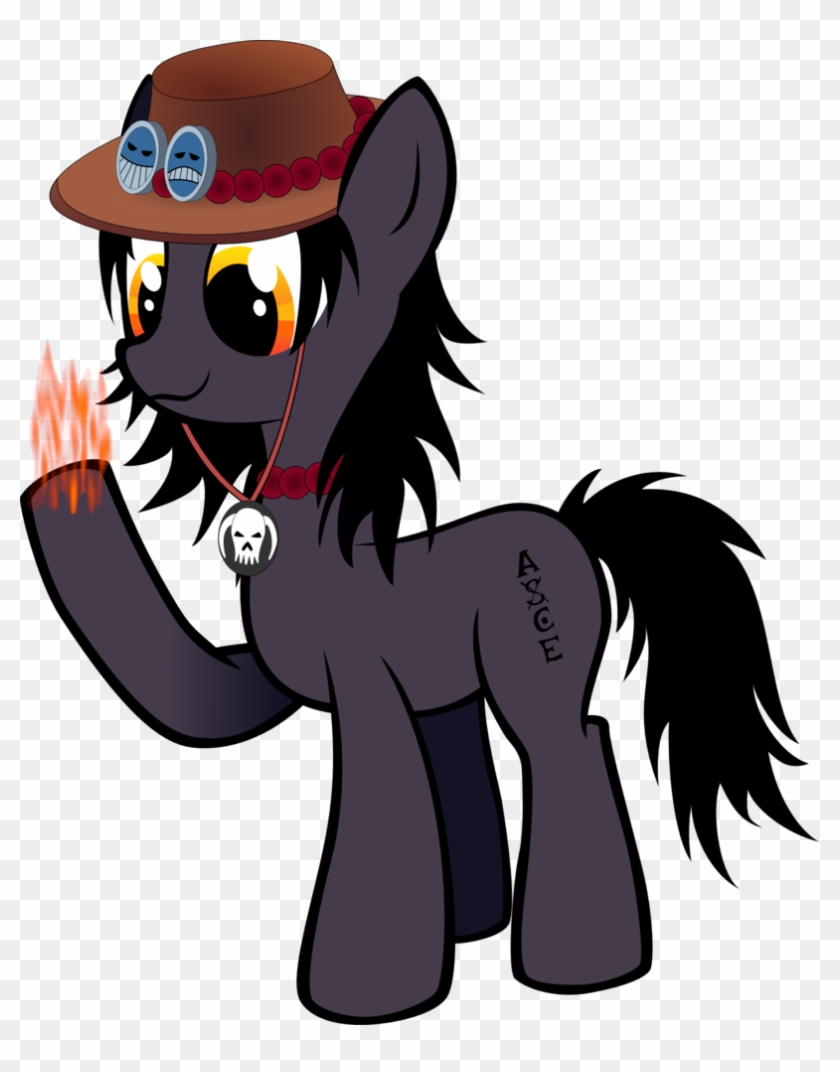 Ace Ponyfied By Raffa2300 - Cartoon #1222237