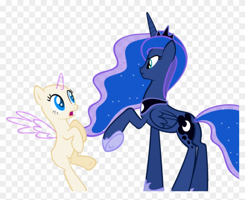 Oh No This Is Luna - Mlp Princess Luna Base #1222337