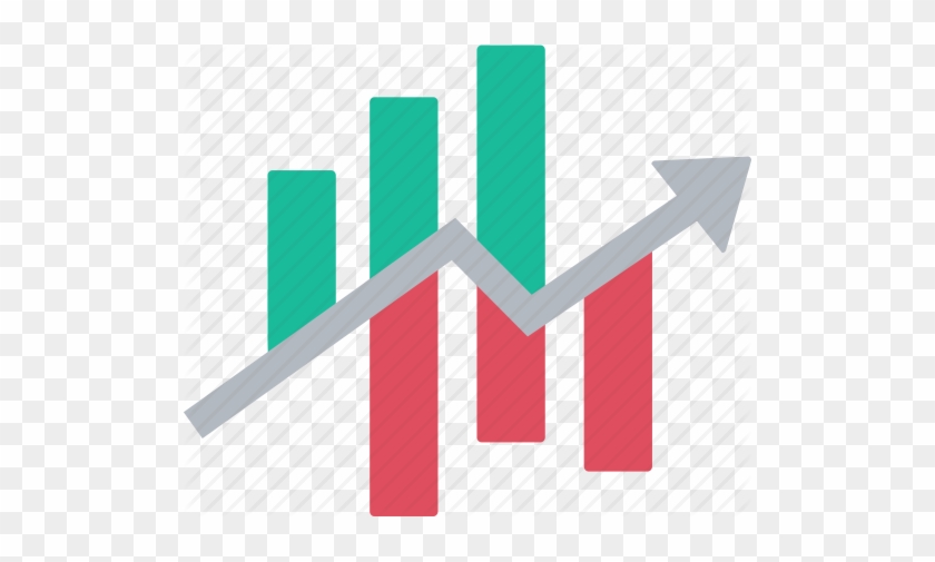 Arrow, Chart, Growth, Profit, Progress, Sales, Trend - Progress Icon Png #1222431