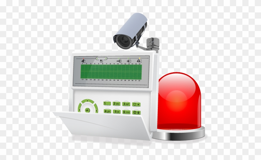 Alarm, Alert, Home, Protection, Security, System Icon - Security Alarm Icon Png #1222437