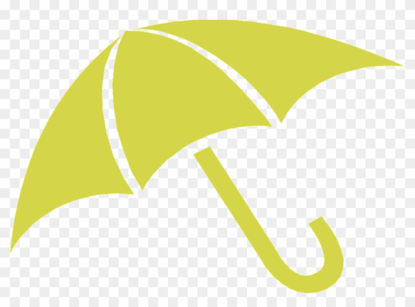 Yellow Baby Shower Umbrella #1222487
