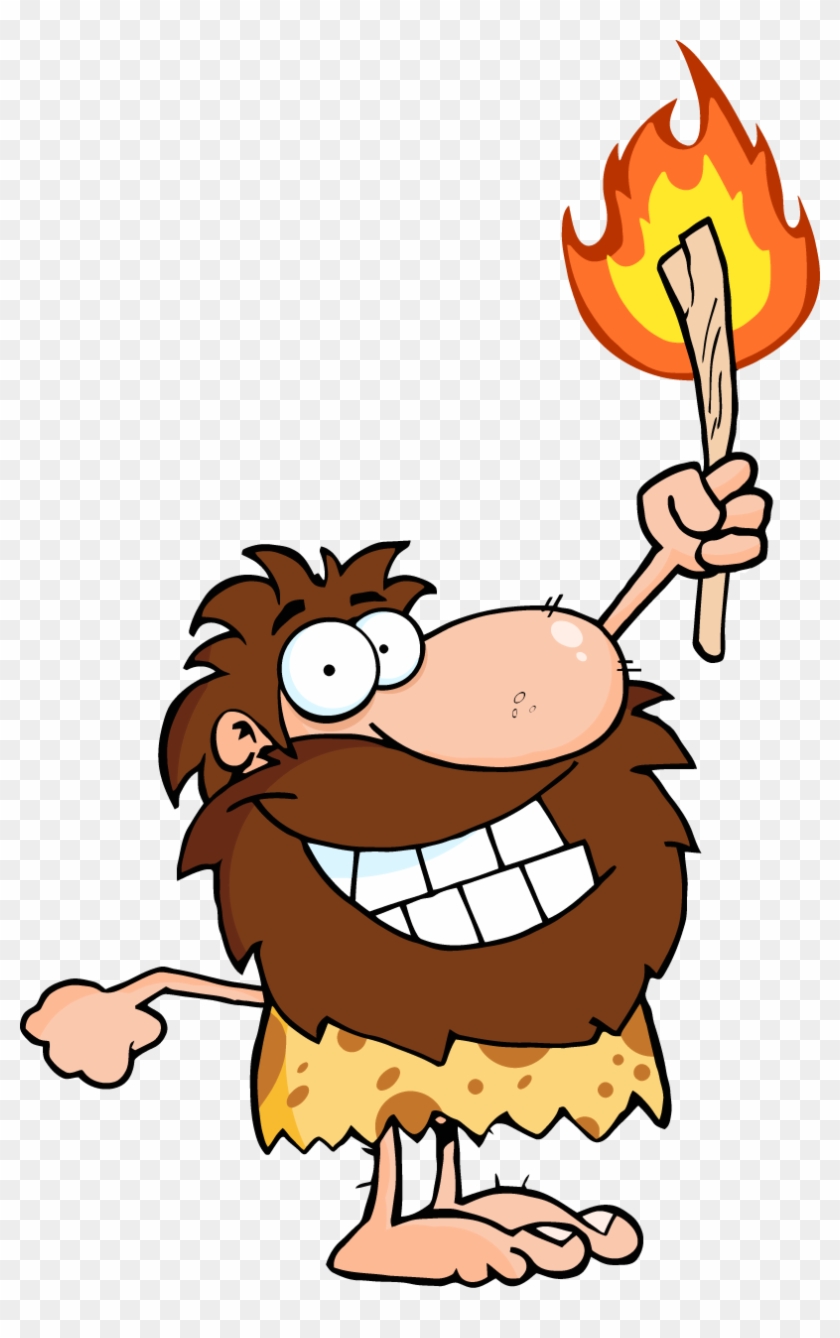 Since The Dawn Of Time, Scholars Understood That People - Caveman Animated Gif Fire #1222566