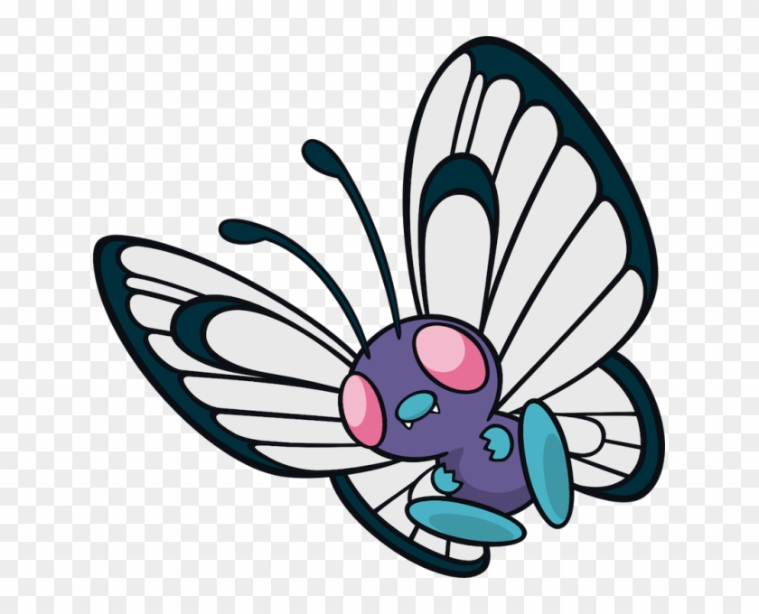 Pokemon Clipart Butterfree - Pokemon Butterfree #1222655