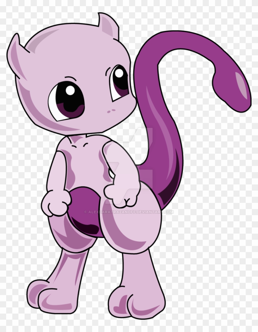 Pokemon Clipart Mewtwo - Mewtwo Baby #1222657