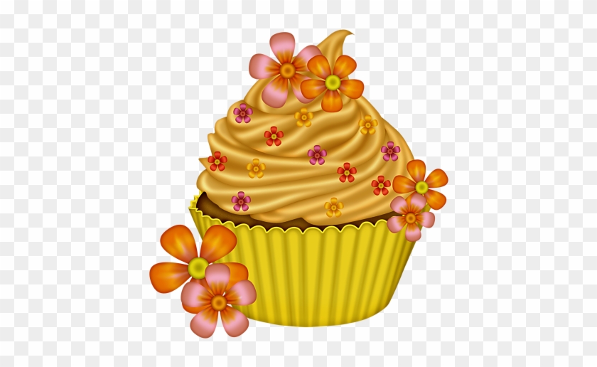 ○••°‿✿⁀cupcakes‿✿⁀°••○ - Happy Birthday Cupcake Clipart #1222667