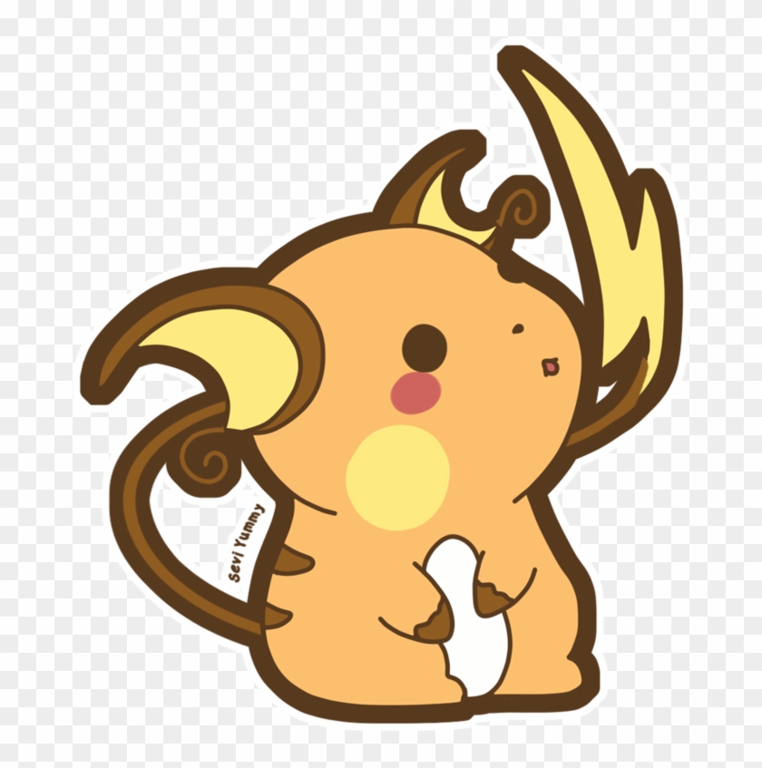 Pokemon Clipart Chibi - Raichu Chibi #1222674