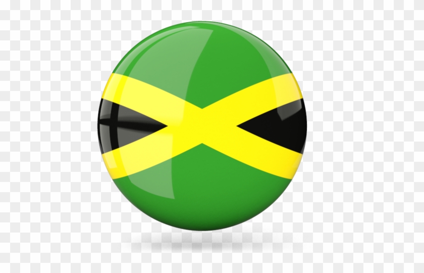 Caribbean, Country, Jamaica, Jamaican, Map, Navigation, - Jamaica Flag Circle Png #1222711