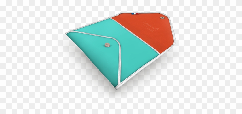 Sleeve Pop Art Caribbean Blue / Orange - Triangle #1222724