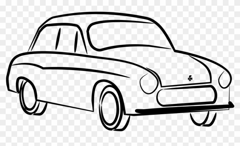 Clip Art Details - Syrenka Auto Rysunek #1222804