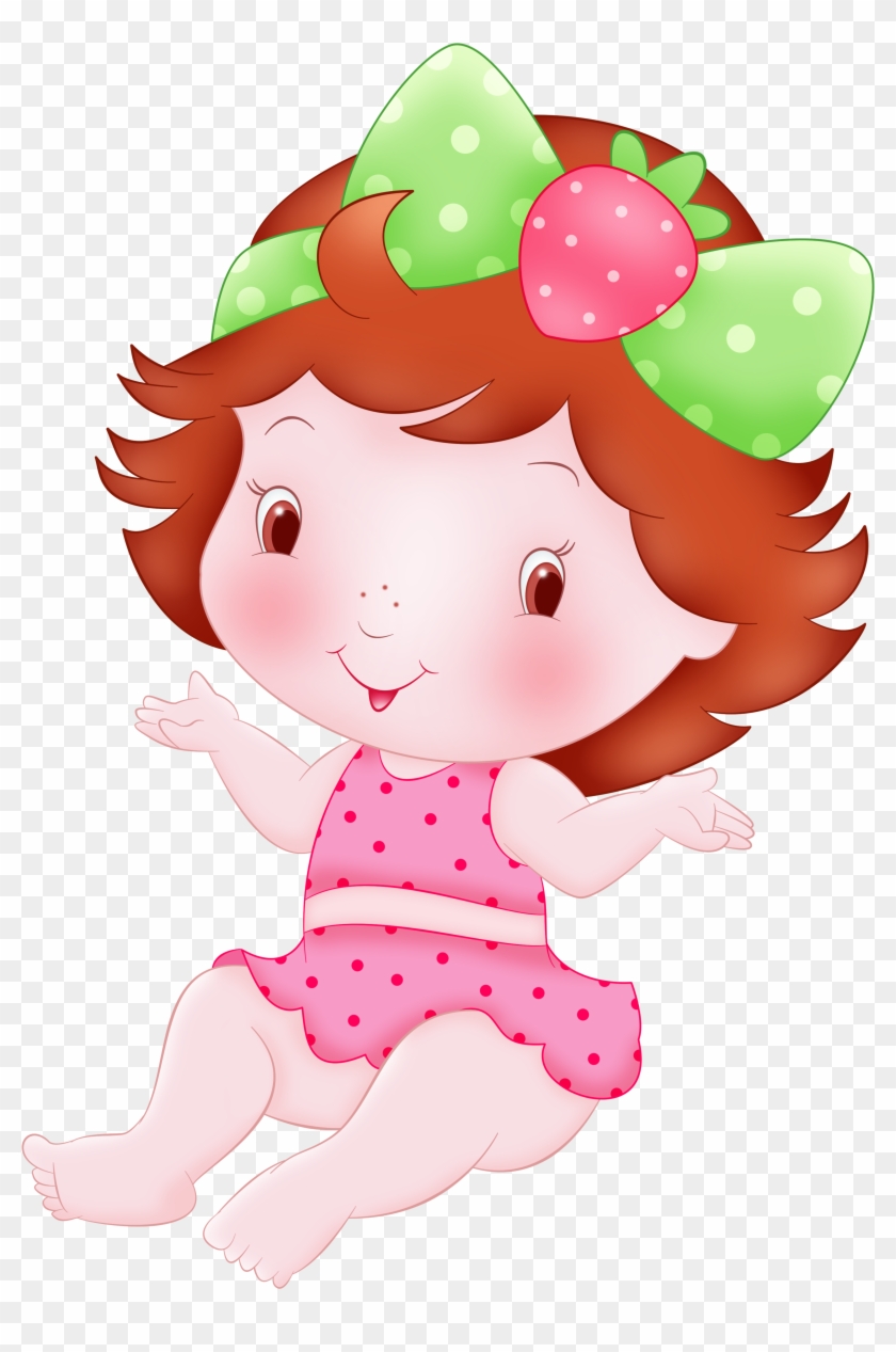 Strawberry Shortcake Infant Doll Clip Art - Faixas Da Moranguinho Baby #1222821