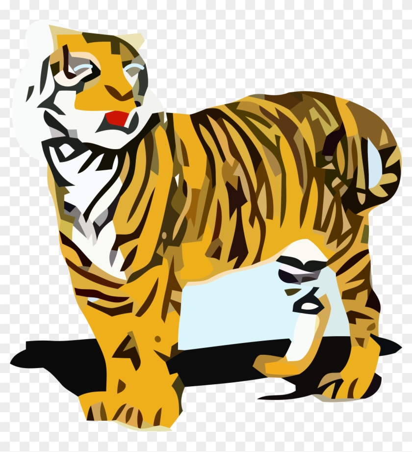 Look Tigger Clipart Png - Tiger Clipart #1222839