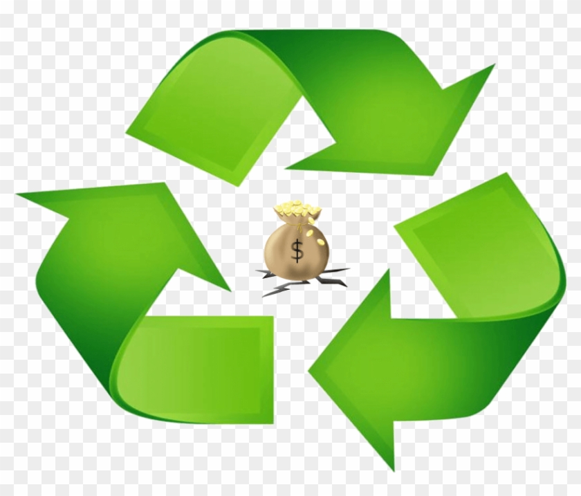We Focus On Emerging Companies, With Annual Revenue - Reduce Reuse Recycle Sign #1222993