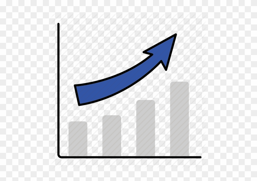 Arrow, Bar, Graph, Increment, Manhattan, Upward Icon - Manhattan #1223012