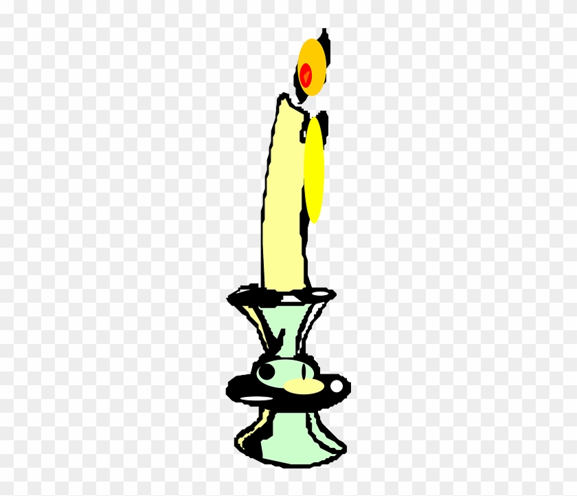Paraffin Candle, Fire, Flame, Light, Wax, Wick, Paraffin - Candle #1223030