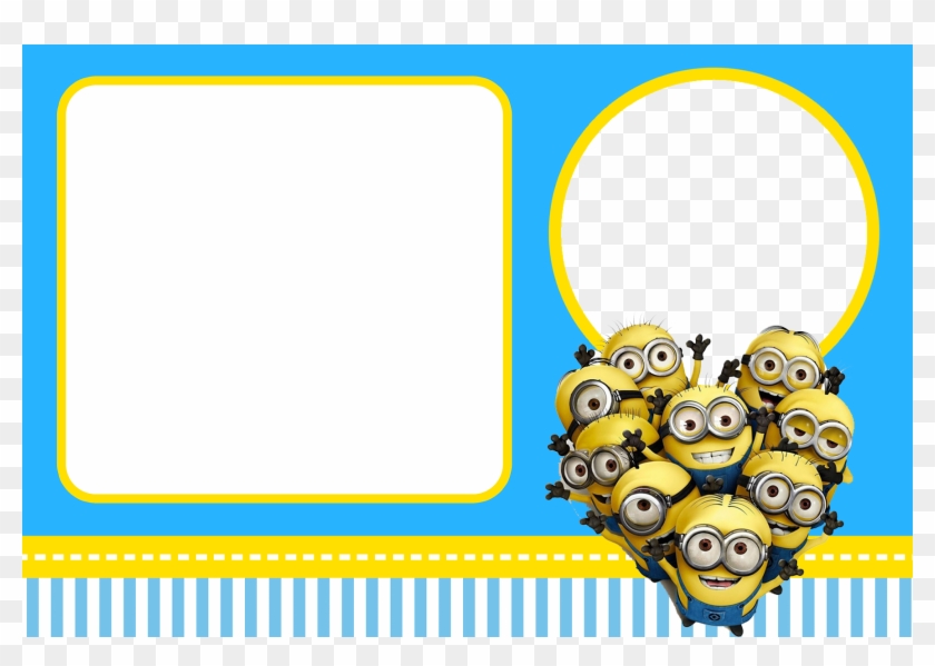 Free Despicable Me Party Invitations - Invitation Birthday Card Minions #1223075