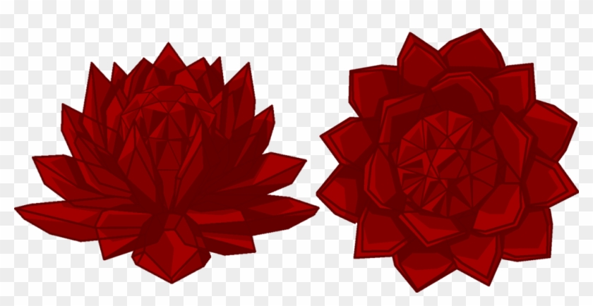 Smc Vesta Crystal Lotus Set By Iggwilv - Red Crystal Lotus #1223147