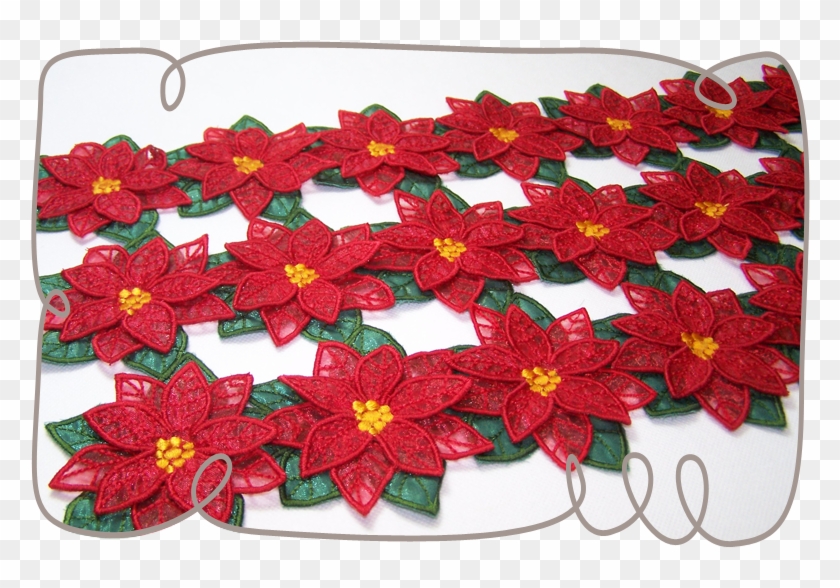 3d Poinsettia Runner - Poinsettia #1223185