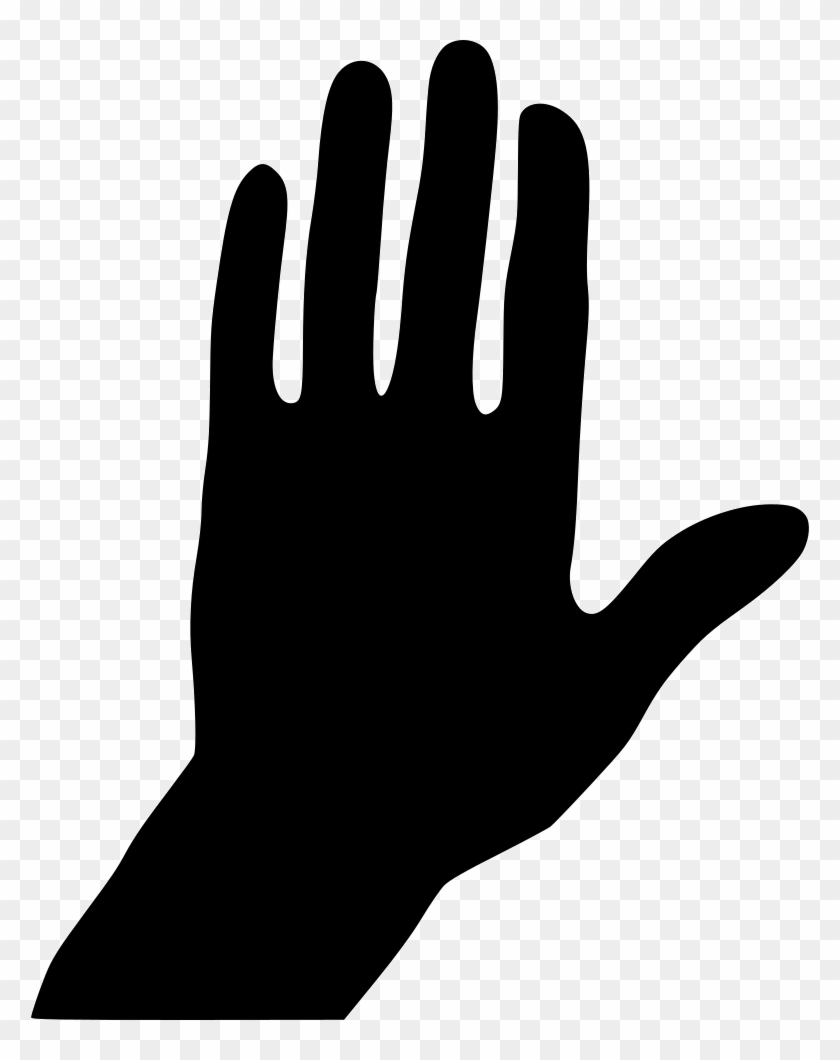 Thumb Hand Model Silhouette Glove Clip Art - Voting #1223344