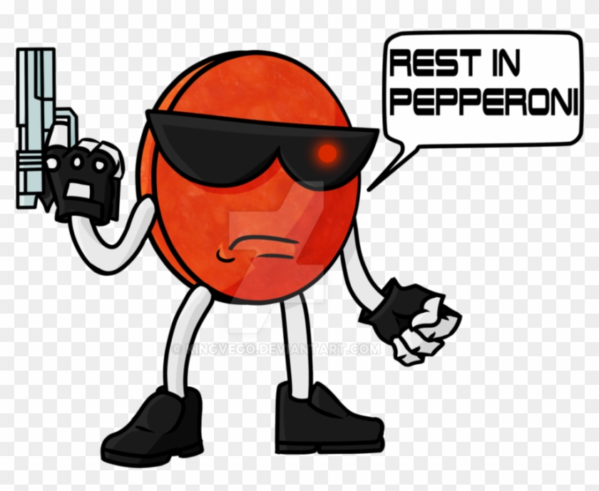 Rest In Pepperoni By Kingvego - Cartoon #1223513