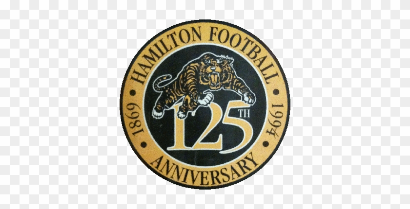 Tiger-cats 125th Anniversary Logo - Hamilton Tiger-cats #1223757
