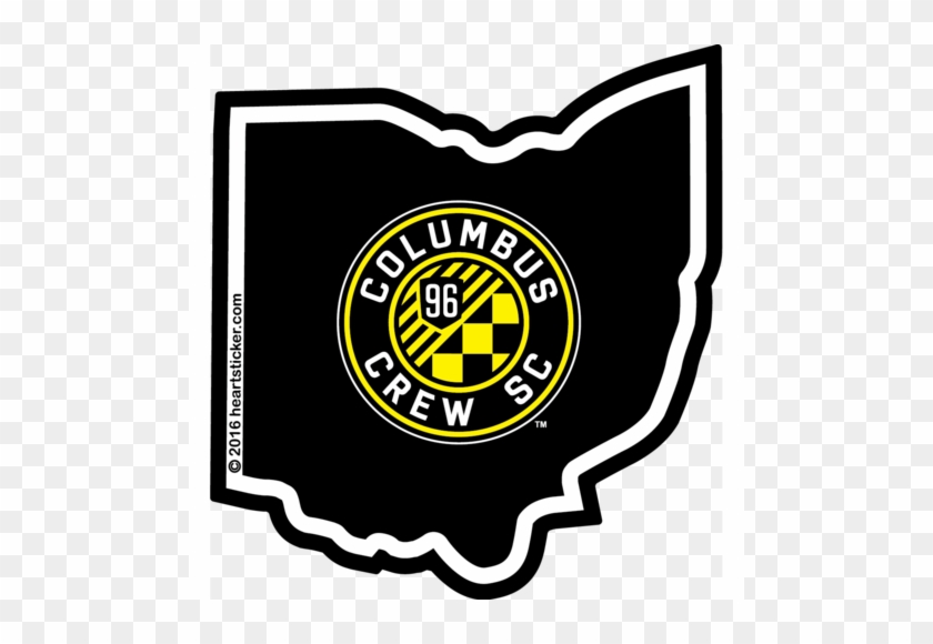 Mls Columbus Crew Sc Sticker - Mls Columbus Crew Logo On The Go Go #1223788