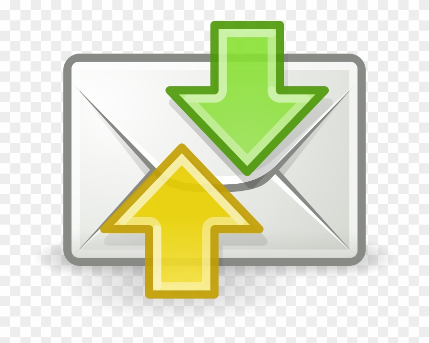 Send And Receive Email Icon - Send Receive Icon #1223870