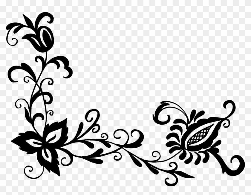 Flower Floral Design Clip Art - Transparent Floral Pattern Png #1223902