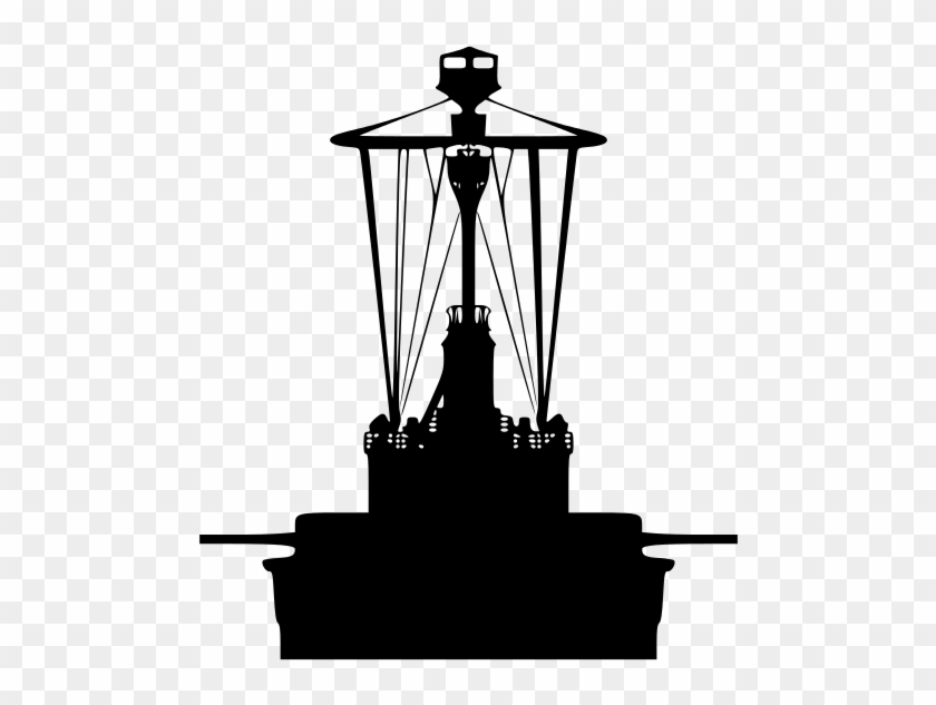File Battleship Clipart Front Svg Wikimedia Commons - Ship Silhouette Front Png #1223981