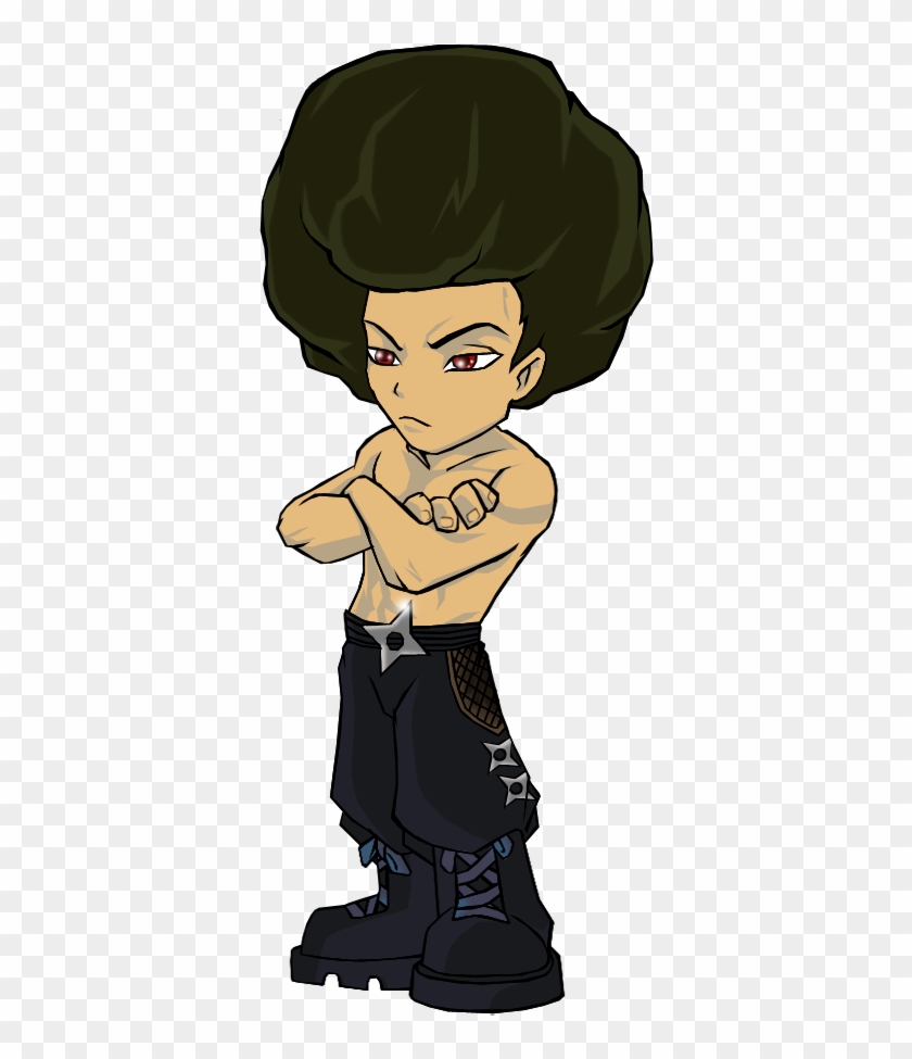 Rumble Fighter Afro Kid By Darkness1999th - Art #1223994