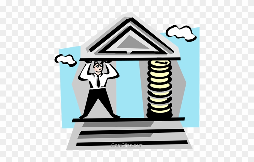 Financial Institutions Royalty Free Vector Clip Art - Financial Institutions Clipart #1224014