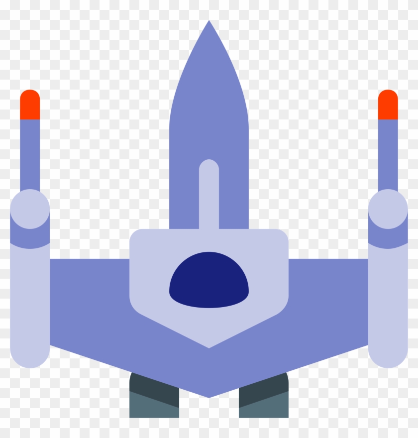 Big Image - Space Fighter Clipart #1224023