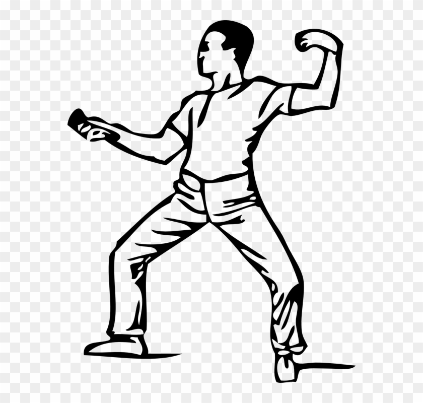 Fencing, Foil, Position, Sports, Man, Fighter - Posição De Guarda Esgrima #1224026